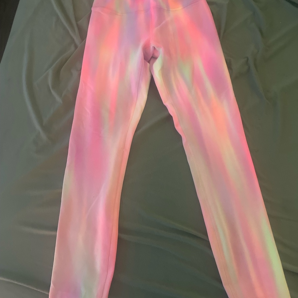Wunder Train High-Rise Tight 25" Psychedelic Wash Multi size 8